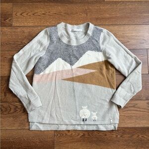 Woolrich Women’s Motif Lamb Sweater Size Small